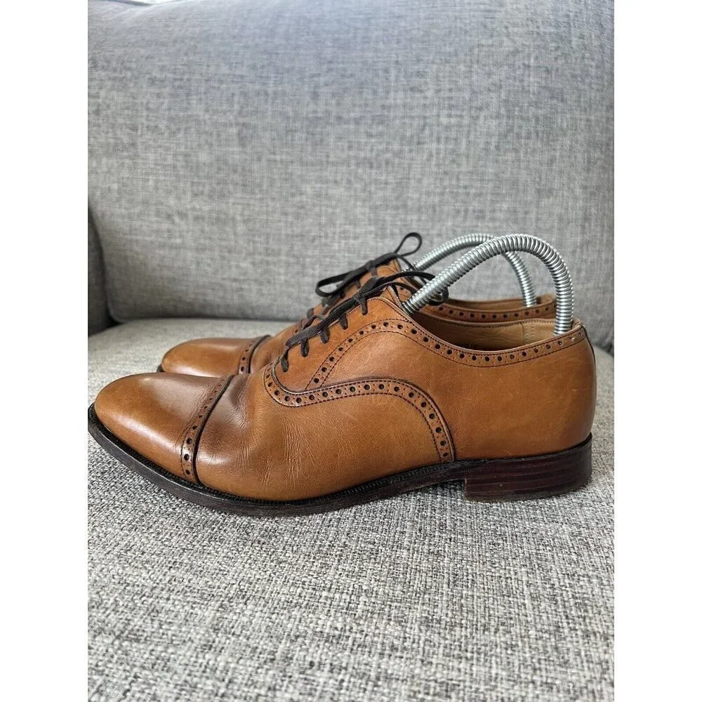Alfred Sargent Blenheim Brogue Lace Up Shoes Brown UK 9 US 10 England